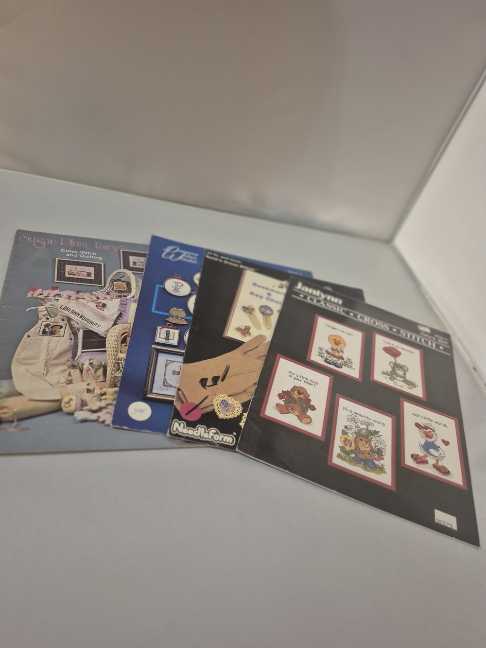 Vintage Cross Stitch & Needlecraft Pattern Booklets - Multicolor